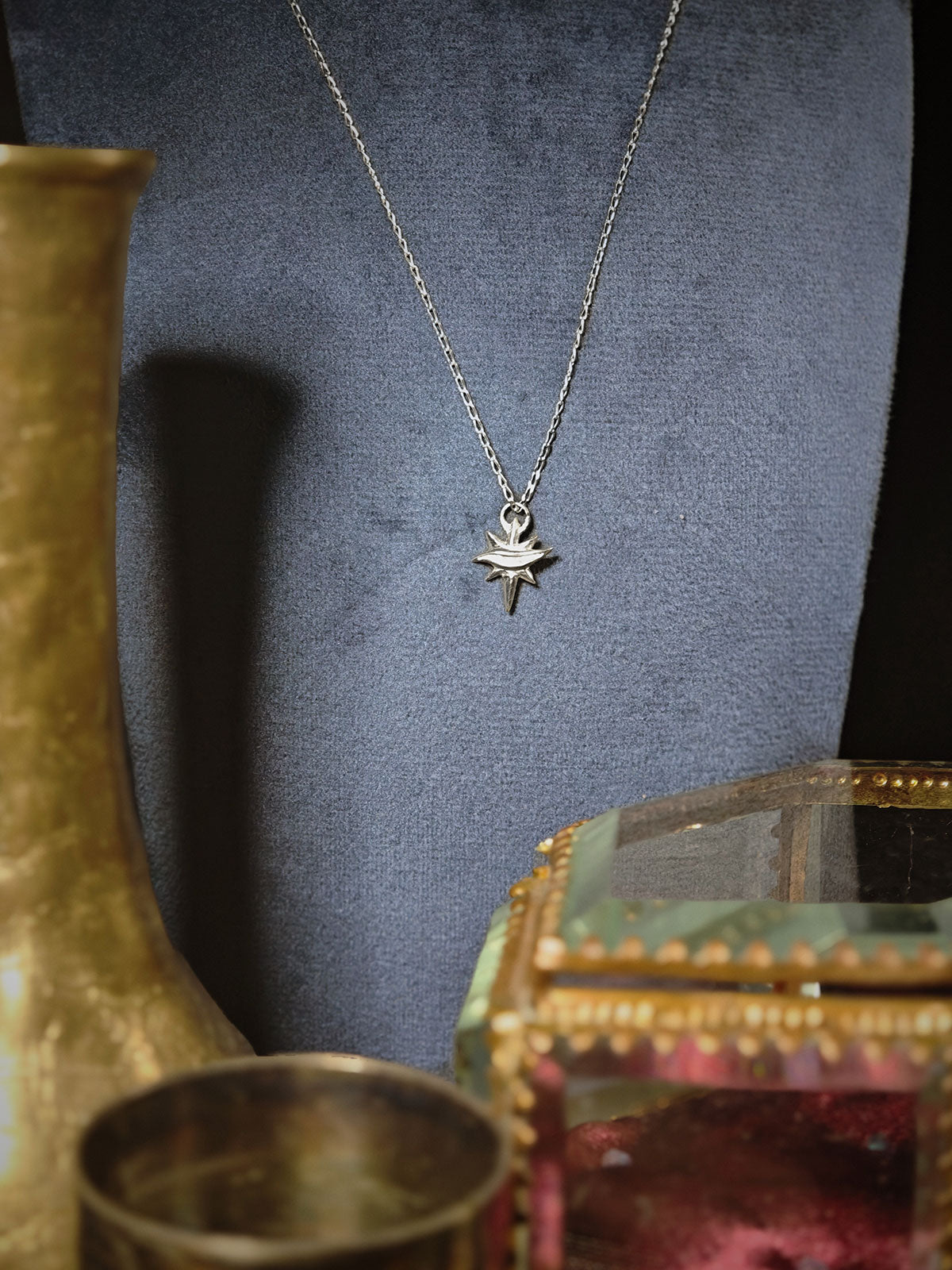 Mini pendentif étoile Astraea en argent 925, vue 2