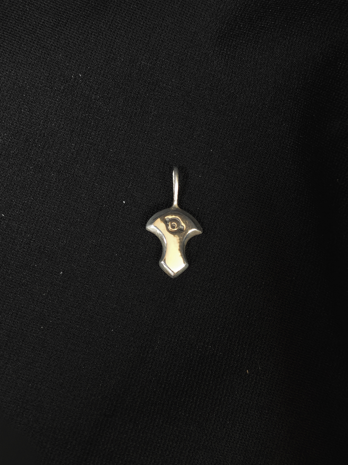 Charm Hope en argent 925 poli, inspiré de la pierre d'Azem de Final Fantasy XIV